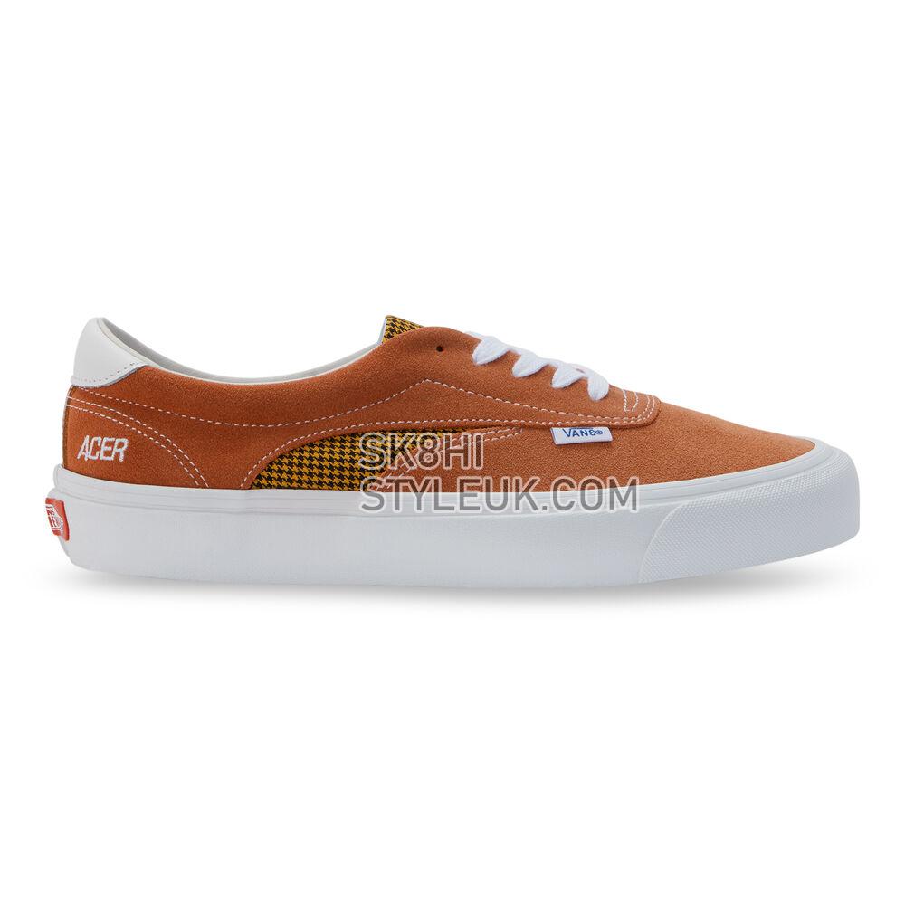 Vans Staple UA Acer NI SP Mens Womens - (Houndstooth) Bombay Brown/True White VN0A4UWYASO Shoes