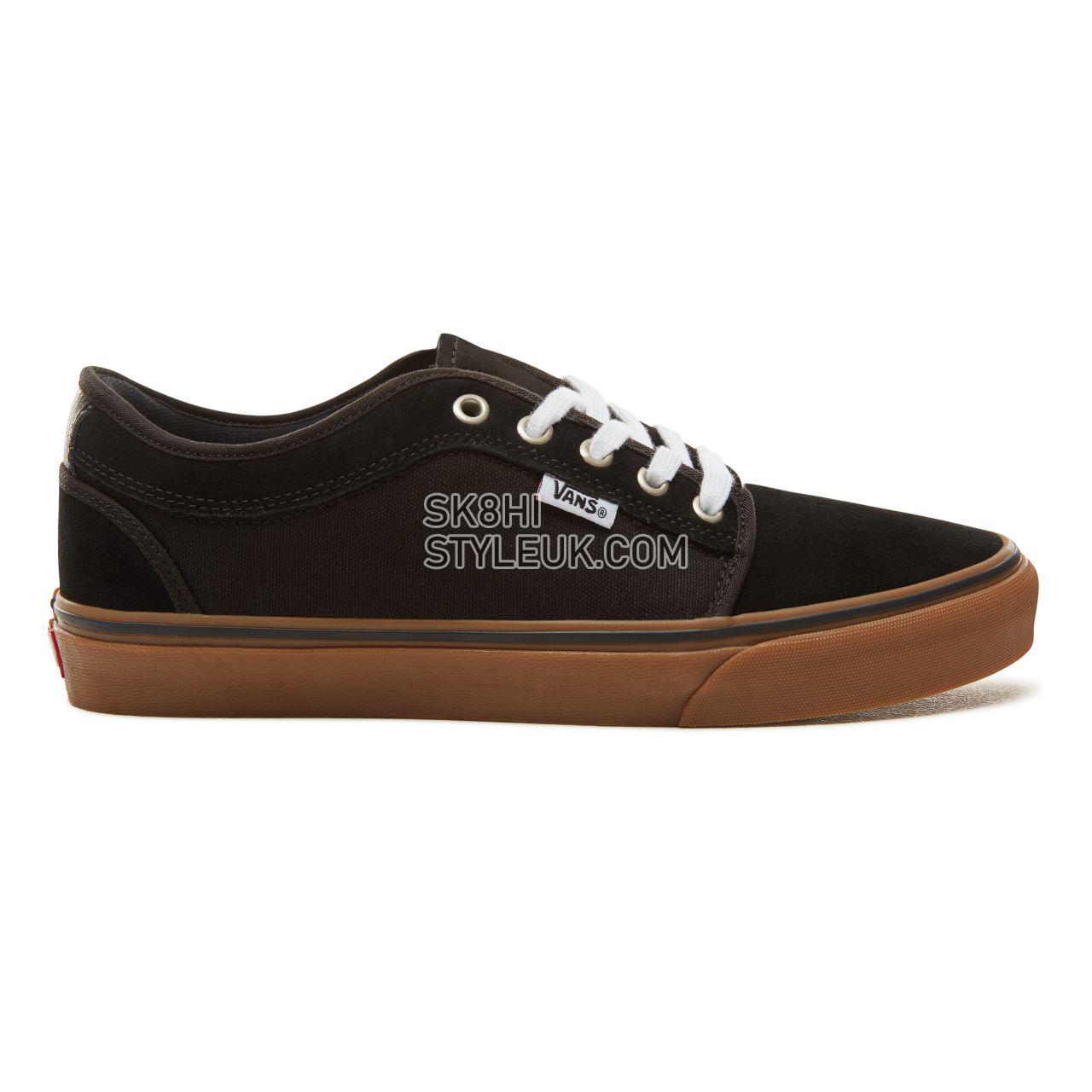 Vans Chukka Low Classic Mens Womens - Black-Gum VA38CG0I4 Shoes