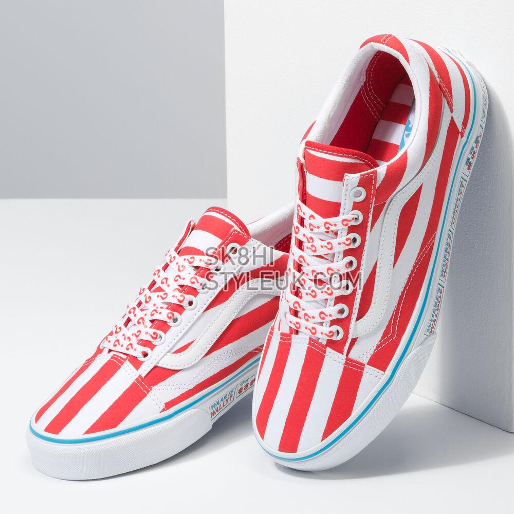 Vans x Wheres Waldo Old Skool Mens Womens - (Wheres Waldo) International/Stripes VN0A3WKT3UV Shoes