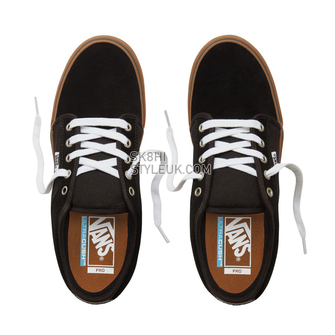 Vans Chukka Low Classic Mens Womens - Black-Gum VA38CG0I4 Shoes