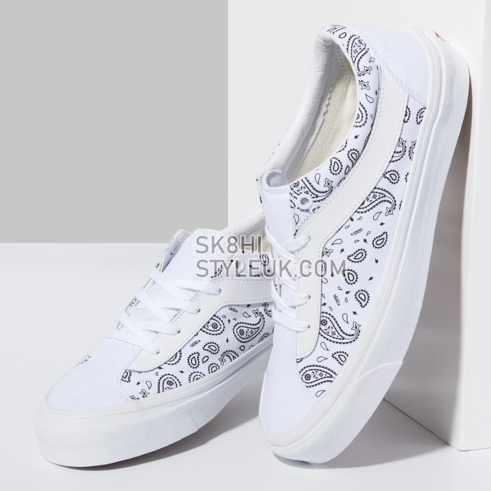 Vans Paisley Bold NI Mens Womens - Paisley True White/Black VN0A3WLP42M Shoes