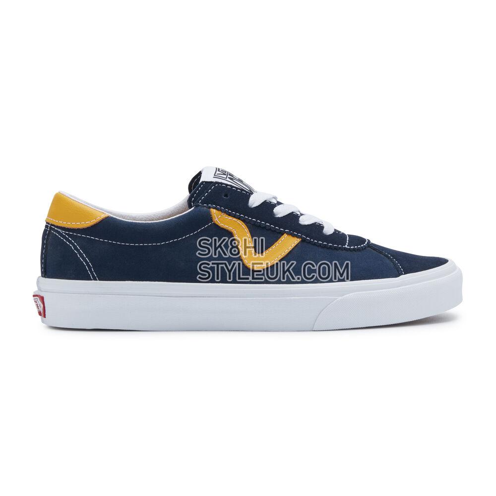 Vans Sport Mens Womens - Classic Sport Dress Blues/Saffron VN0A4BU64PL Shoes