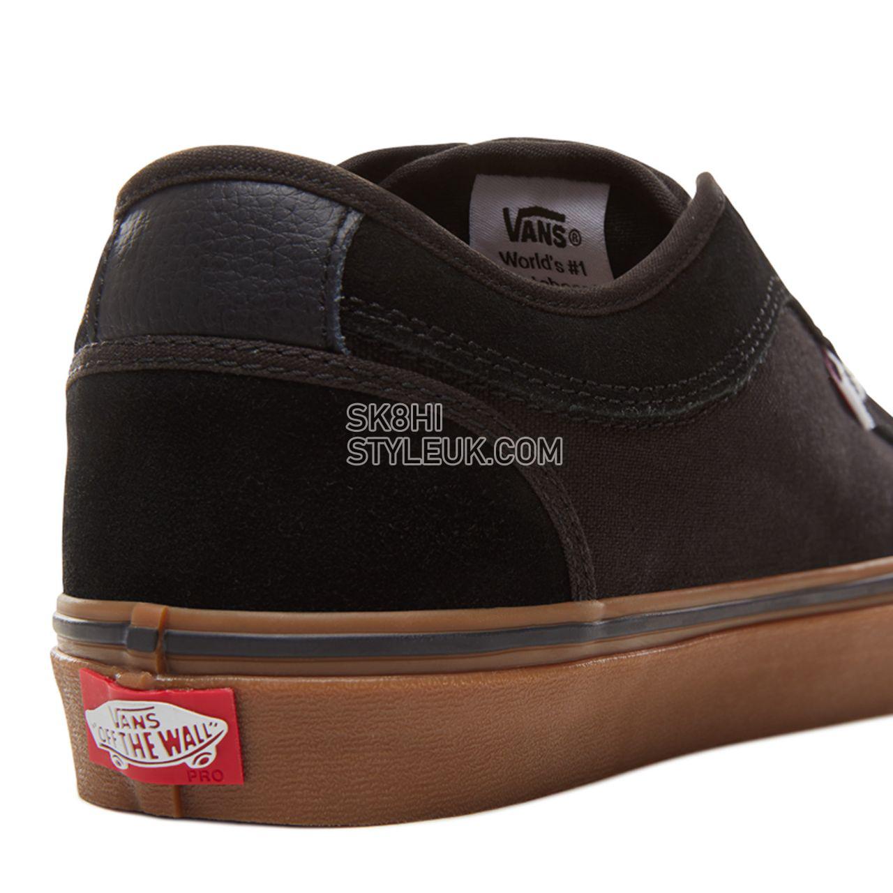 Vans Chukka Low Classic Mens Womens - Black-Gum VA38CG0I4 Shoes