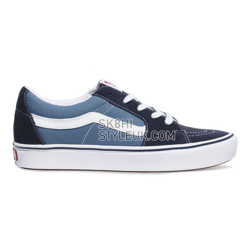 Vans Classic ComfyCush Sk8-Low Mens Womens - Navy/Stv Navy VN0A4UVCVNT Shoes