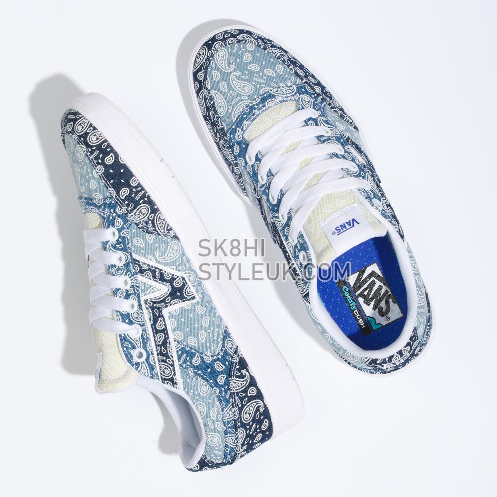 Vans Lowland CC Mens Womens - (Bandana) Multi/True White VN0A7TNLASN Shoes