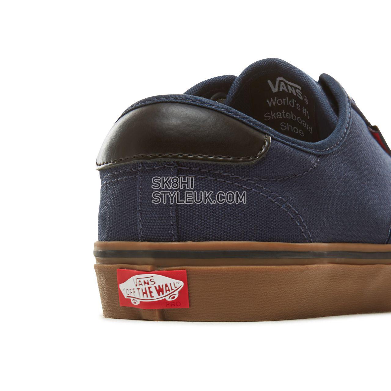 Vans Chima Ferguson Pro Classic Mens Womens - Dress Blues/Medium Gum VA38CFU1D Shoes