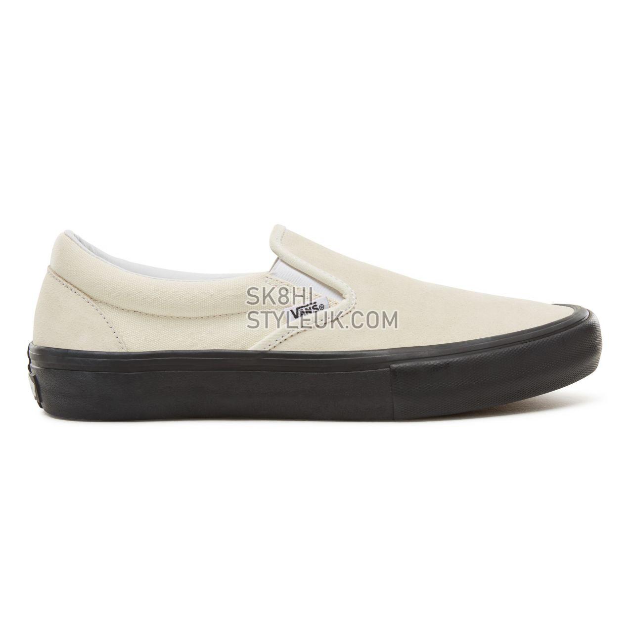 Vans Slip-On Pro Classic Mens Womens - Classic White/Black V0097MU20 Shoes