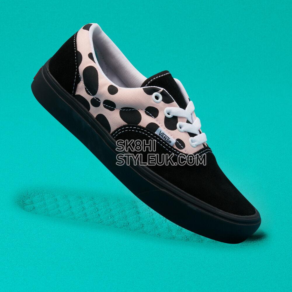 Vans Mixed Cozy ComfyCush Era Mens Womens - (Mixed Cozy) Black/Pastel VN0A5DYB9KD Shoes