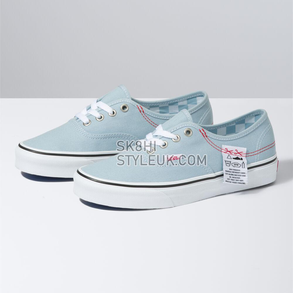 Vans DIY Authentic HC Mens Womens - (Diy) Winter Sky/True White VN0A4UUC9GW Shoes