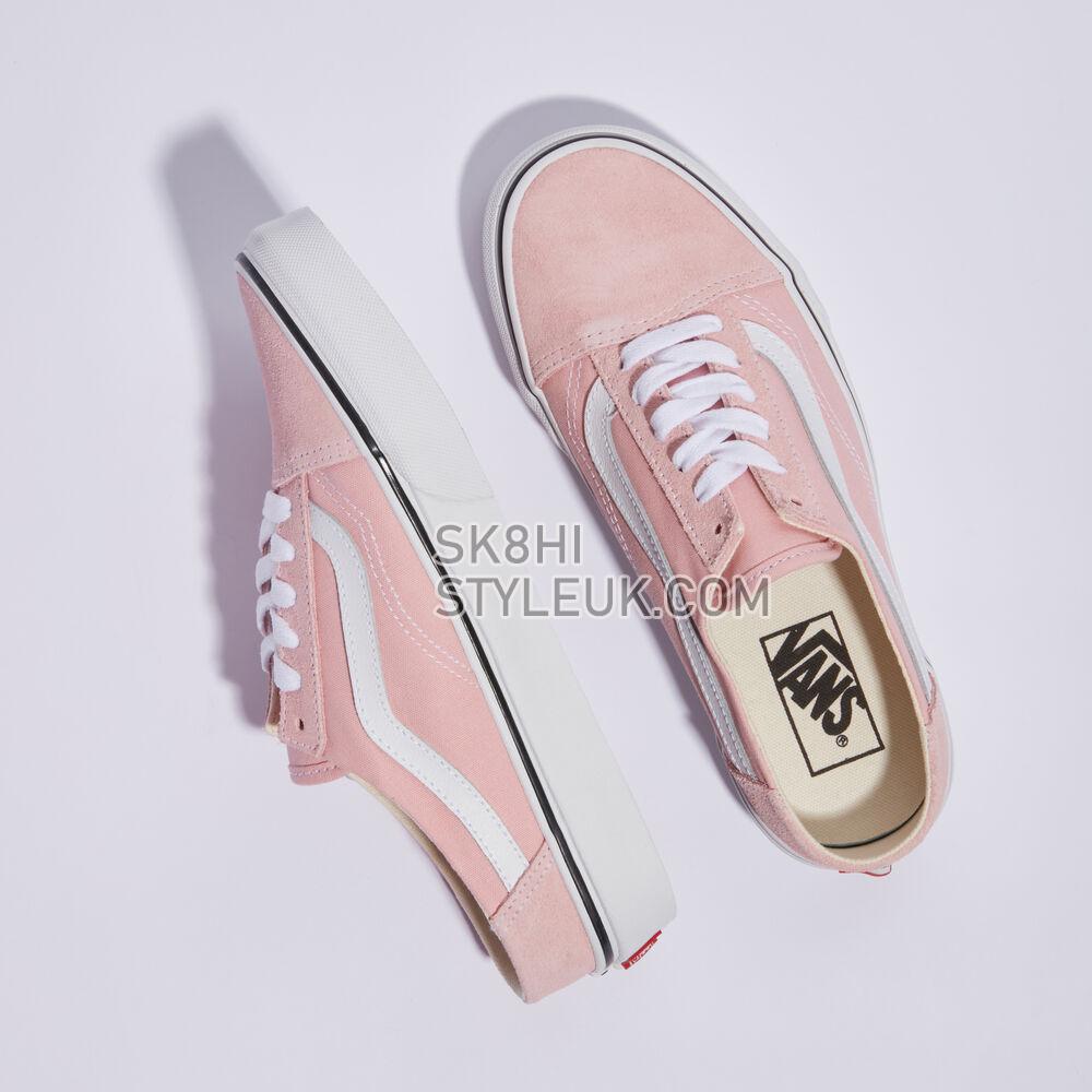 Vans Old Skool Mule Mens Womens - Powder Pink/True White VN0A4P3Y9AL Shoes