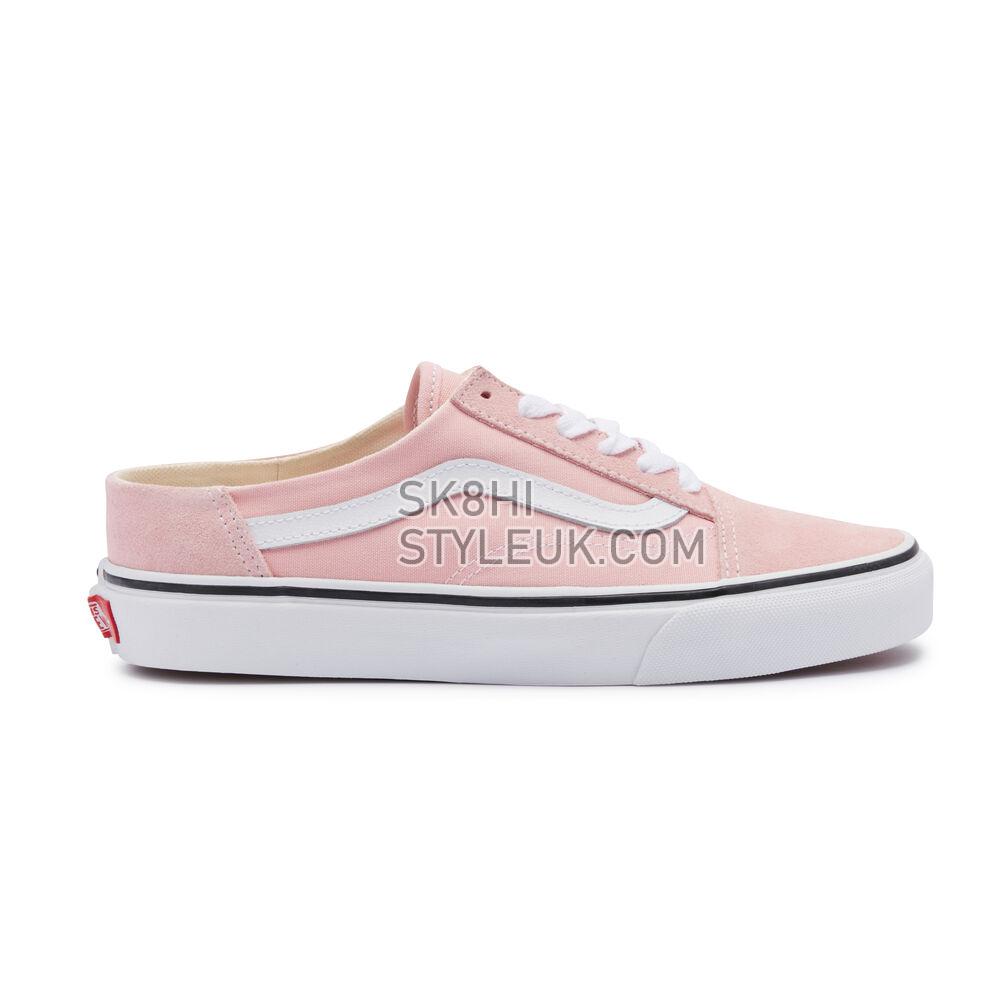 Vans Old Skool Mule Mens Womens - Powder Pink/True White VN0A4P3Y9AL Shoes