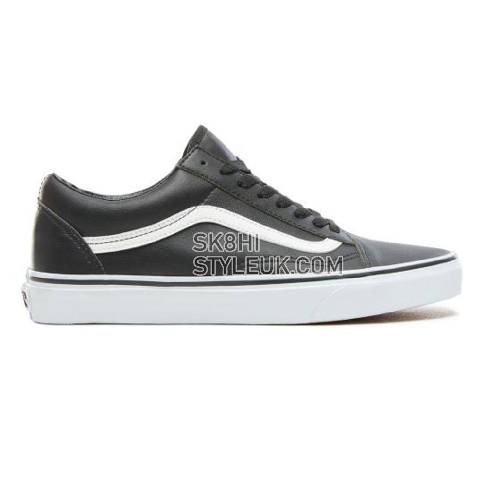 Vans Classic Tumble Old Skool Mens Womens - Black/True White VN0A38G1NQR Shoes