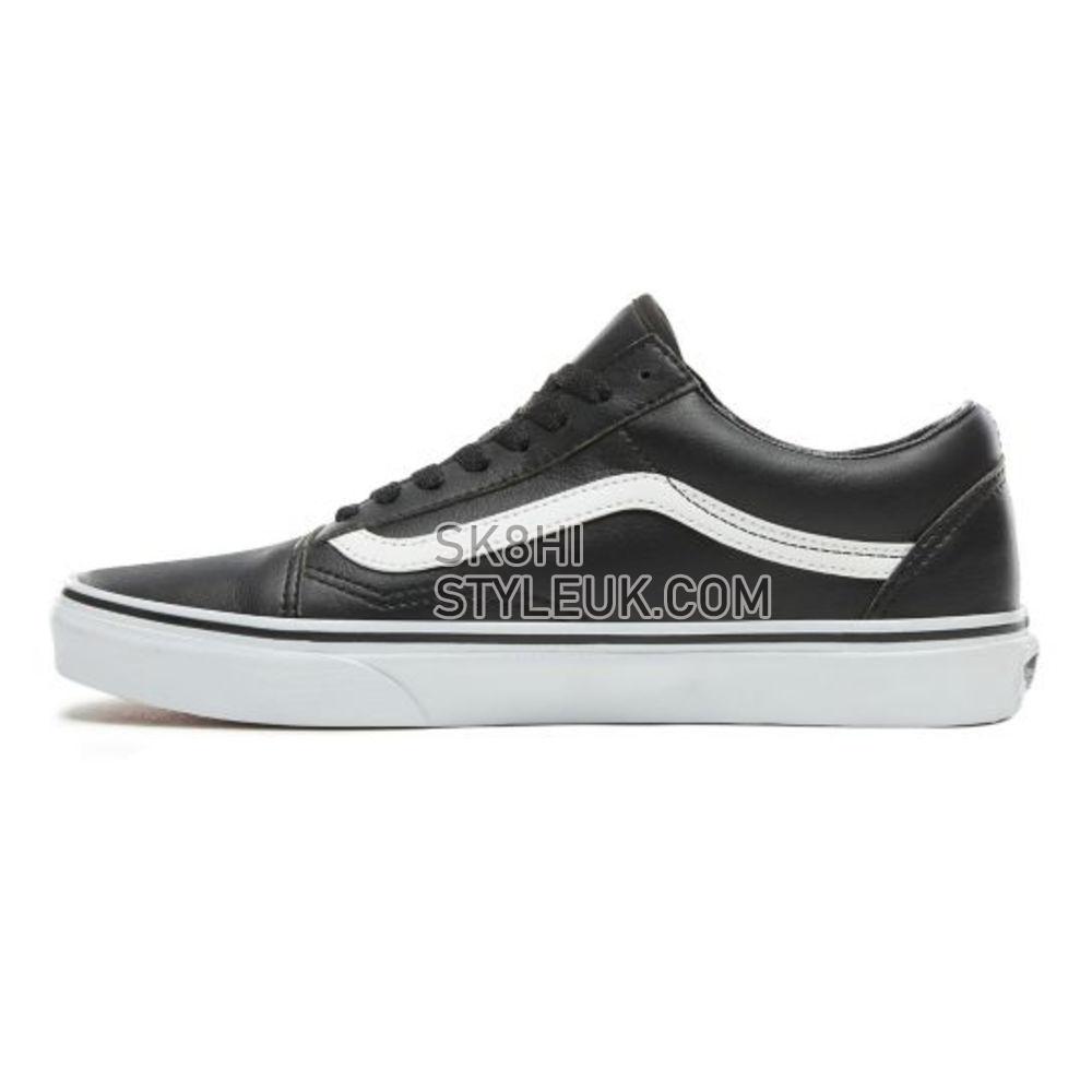 Vans Classic Tumble Old Skool Mens Womens - Black/True White VN0A38G1NQR Shoes