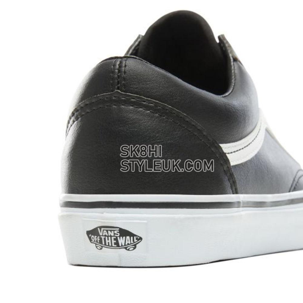 Vans Classic Tumble Old Skool Mens Womens - Black/True White VN0A38G1NQR Shoes