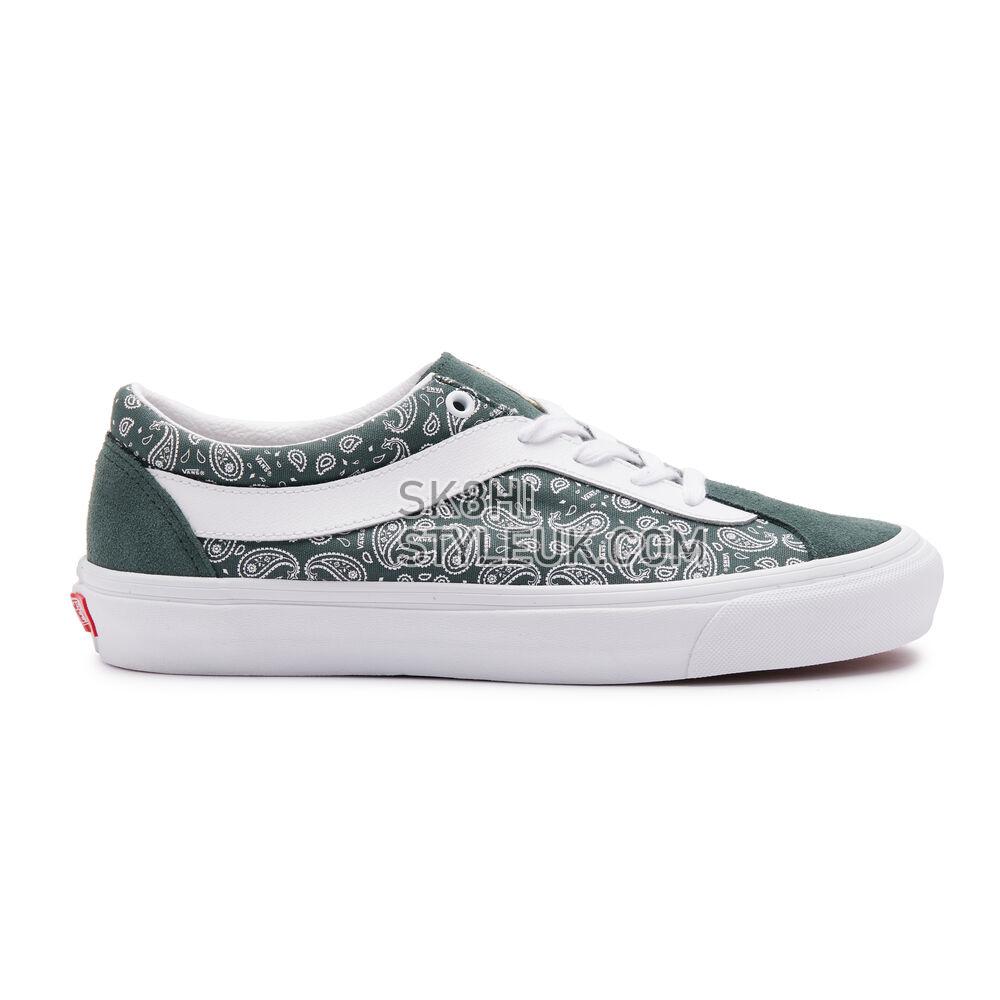 Vans Bandana Bold NI Mens Womens - (Bandana) Jungle Green/True White VN0A5DYA8GR Shoes