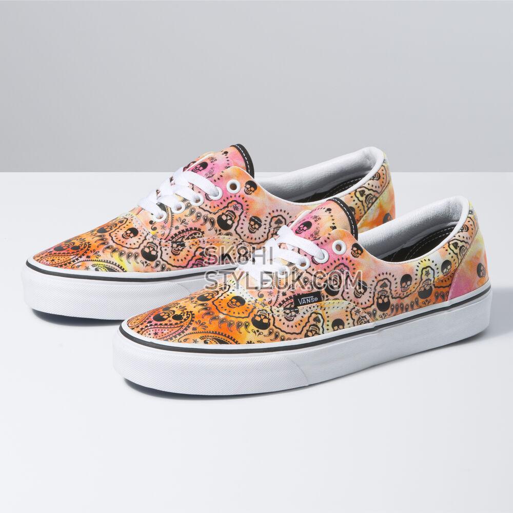 Vans Bandana Era Mens Womens - (Bandana) Tie Dye/Orange VN0A54F14FK Shoes