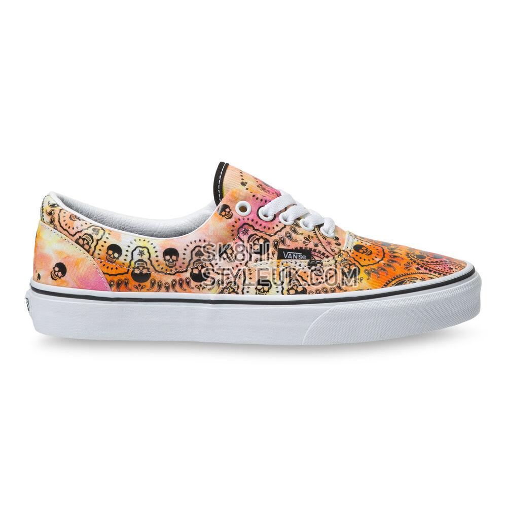 Vans Bandana Era Mens Womens - (Bandana) Tie Dye/Orange VN0A54F14FK Shoes