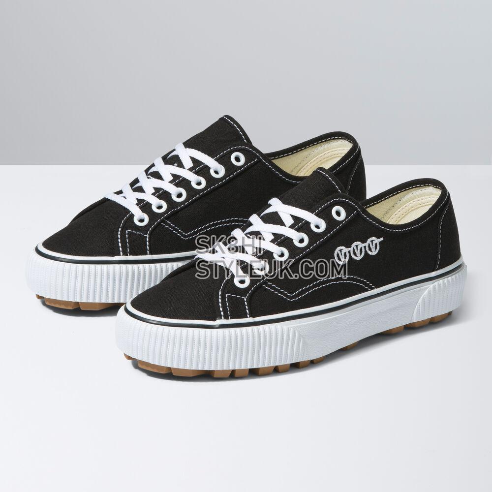 Vans Delridge SF Mens Womens - Black/White VN0A4BXHBA2 Shoes