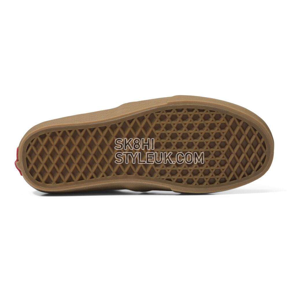 Vans Slip-On VR3 SF Mens Womens - Sherpa Khaki/Gum VN0A4BX85SM Shoes