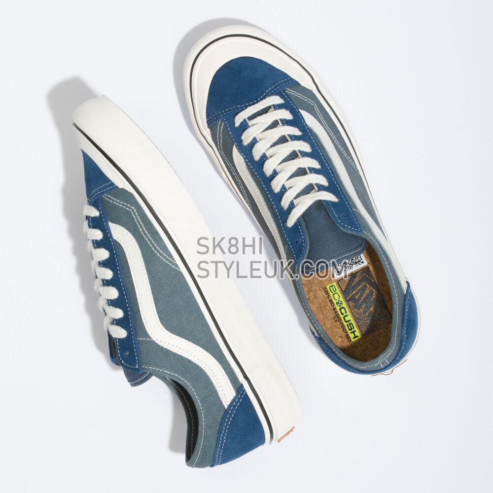 Vans Style 136 Decon VR3 SF Mens Womens - Salt Wash Dark Denim VN0A4BX9DDN Shoes