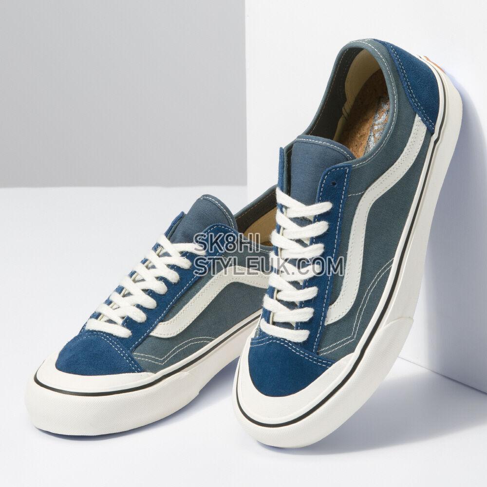 Vans Style 136 Decon VR3 SF Mens Womens - Salt Wash Dark Denim VN0A4BX9DDN Shoes