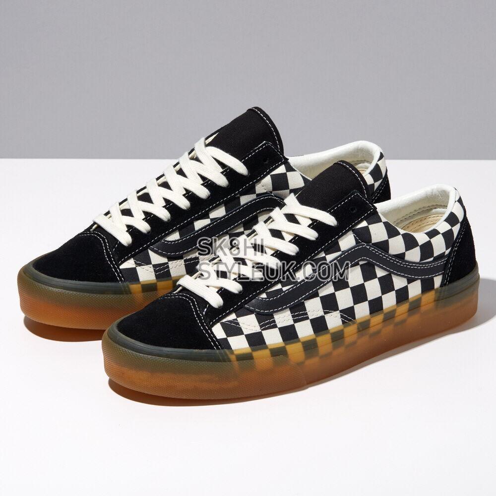 Vans X Stranger Things Style 36 Mens Womens - Checkerboard Black/Marshmallow VN0A3DZ31KP Shoes