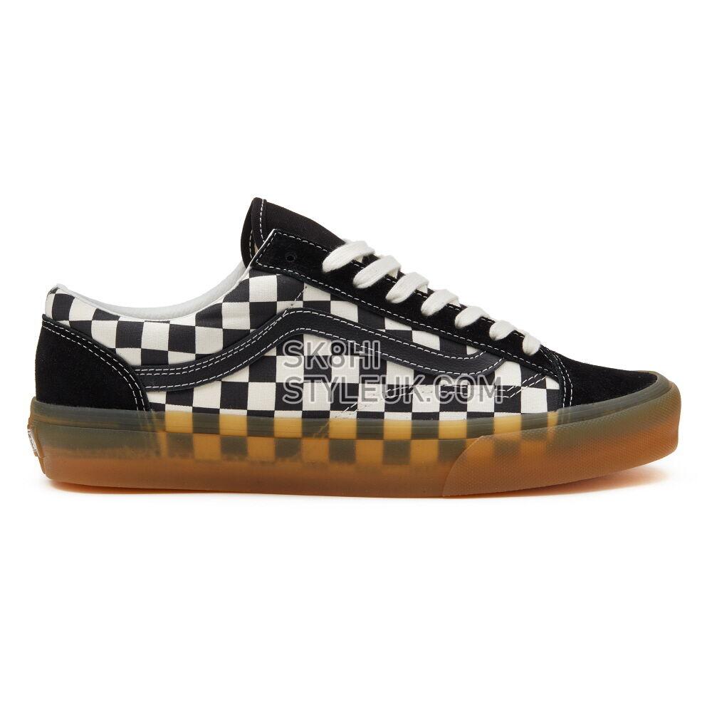 Vans X Stranger Things Style 36 Mens Womens - Checkerboard Black/Marshmallow VN0A3DZ31KP Shoes