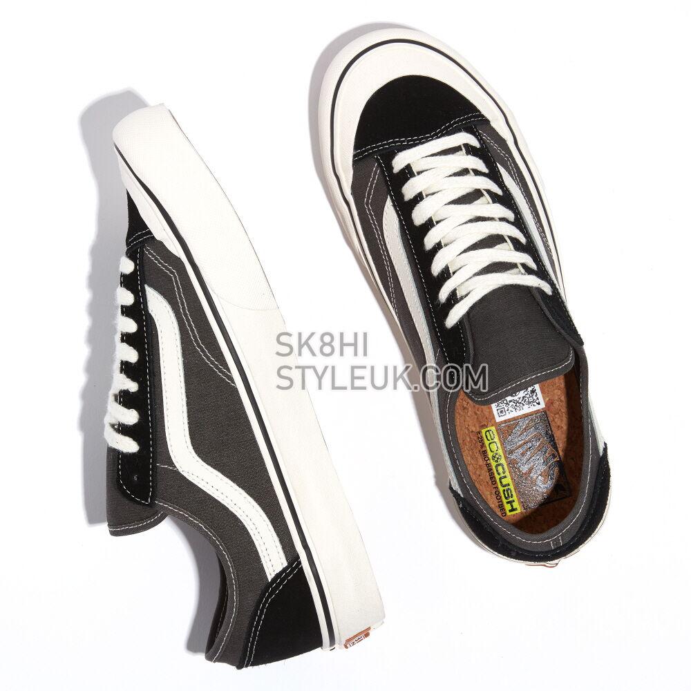 Vans Style 136 Decon VR3 SF Mens Womens - Salt Wash Black/Black/Marshmallow VN0A4BX9T5O Shoes