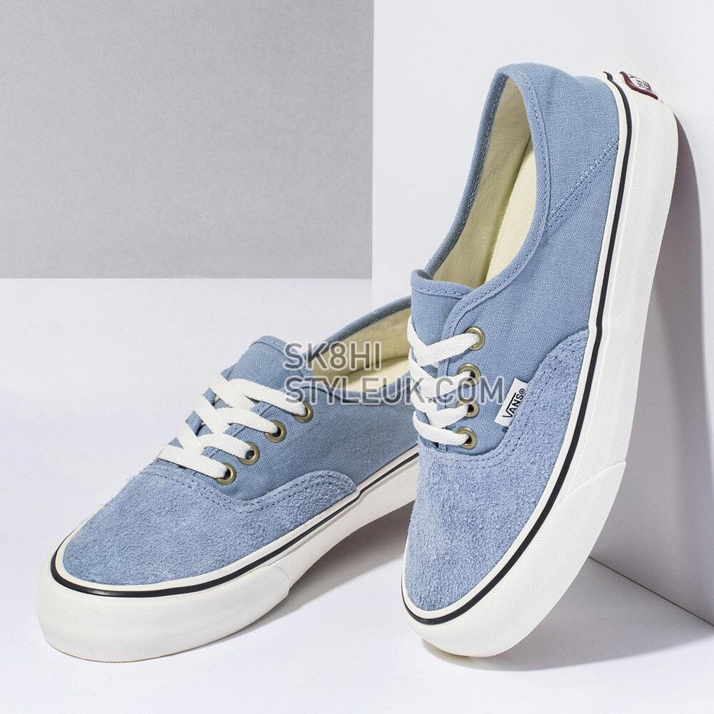 Vans Authentic VR3 SF Mens Womens - Hairy Suede Ashley Blue VN0A4BX5BD2 Shoes