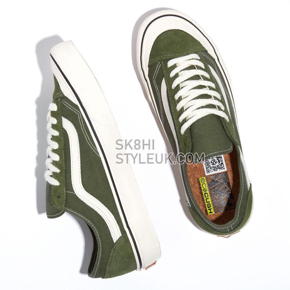 Vans Style 136 Decon VR3 SF Mens Womens - Salt Wash Chive VN0A4BX9E02 Shoes