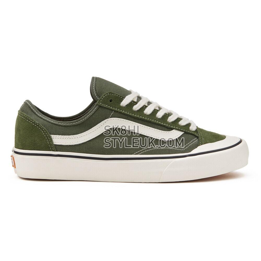 Vans Style 136 Decon VR3 SF Mens Womens - Salt Wash Chive VN0A4BX9E02 Shoes