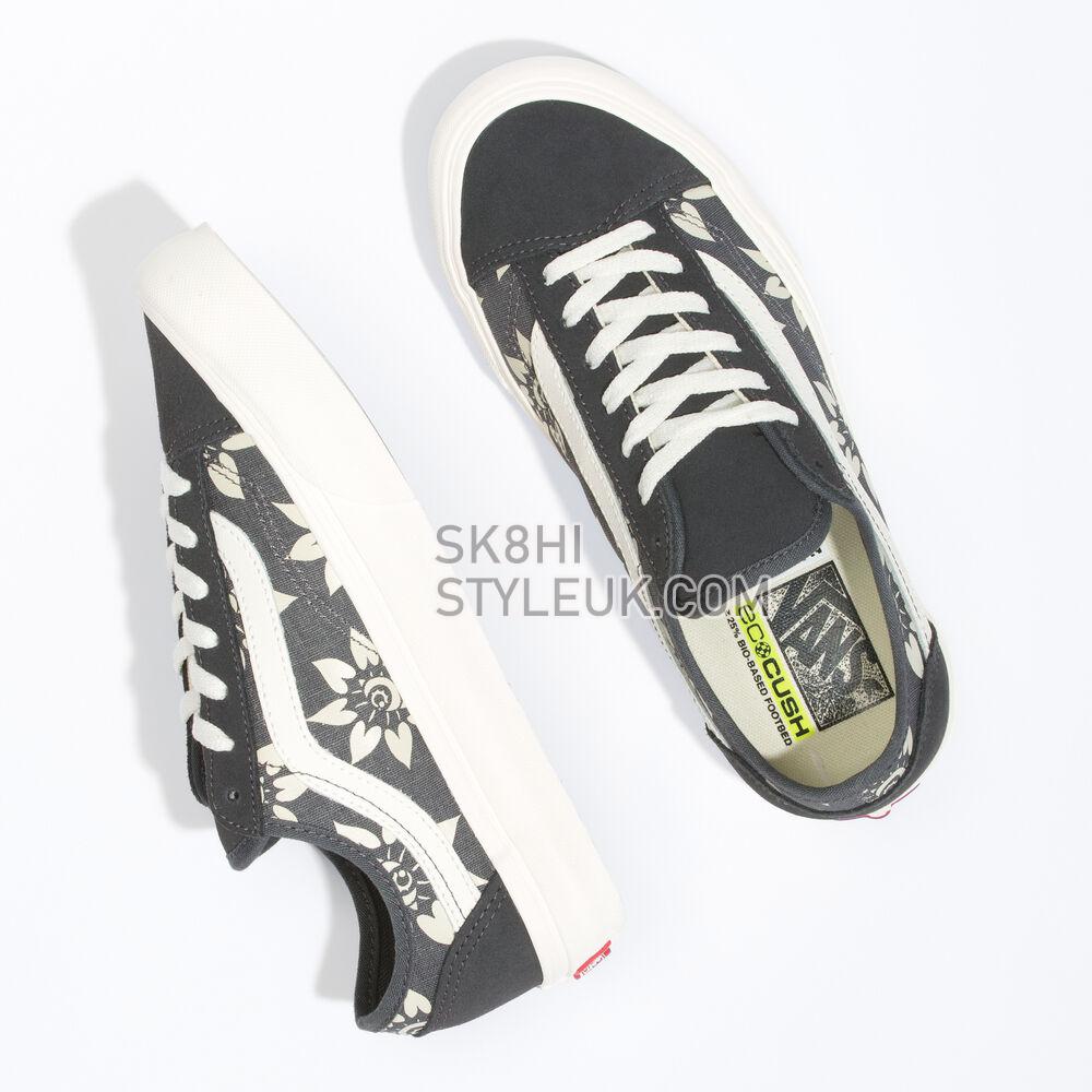 Vans Style 36 Decon VR3 SF Mens Womens - Trippy Floral Asphalt/Marshmallow VN0A5JMAQIY Shoes