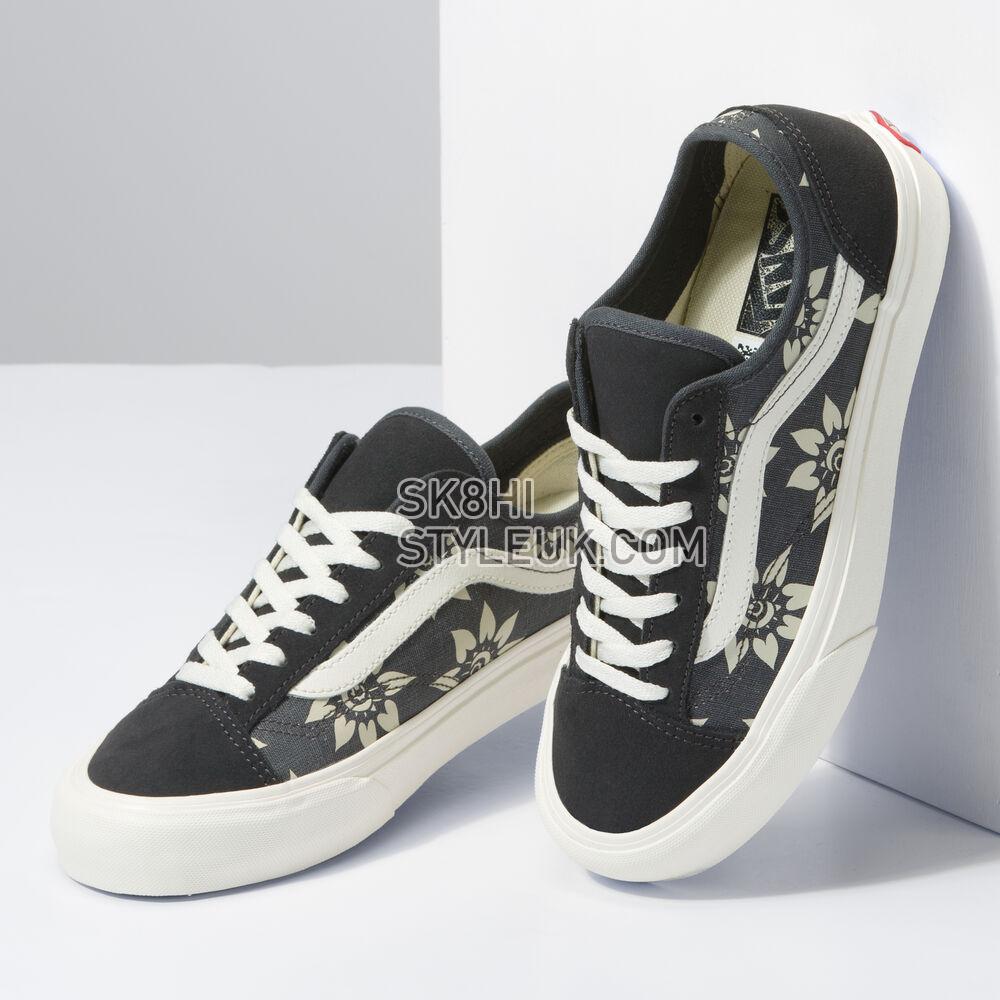 Vans Style 36 Decon VR3 SF Mens Womens - Trippy Floral Asphalt/Marshmallow VN0A5JMAQIY Shoes