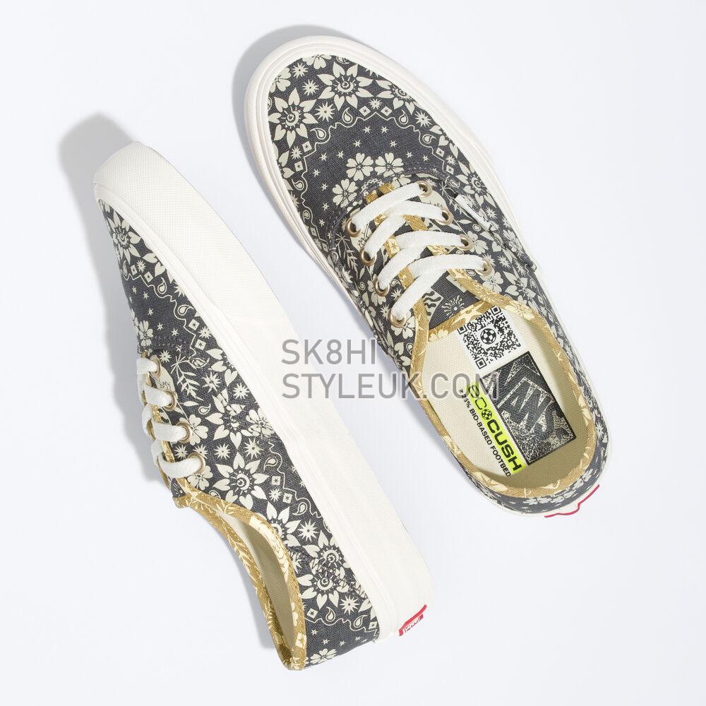 Vans Authentic VR3 SF Mens Womens - Trippy Floral Asphalt/Marshmallow VN0A4BX5QIY Shoes