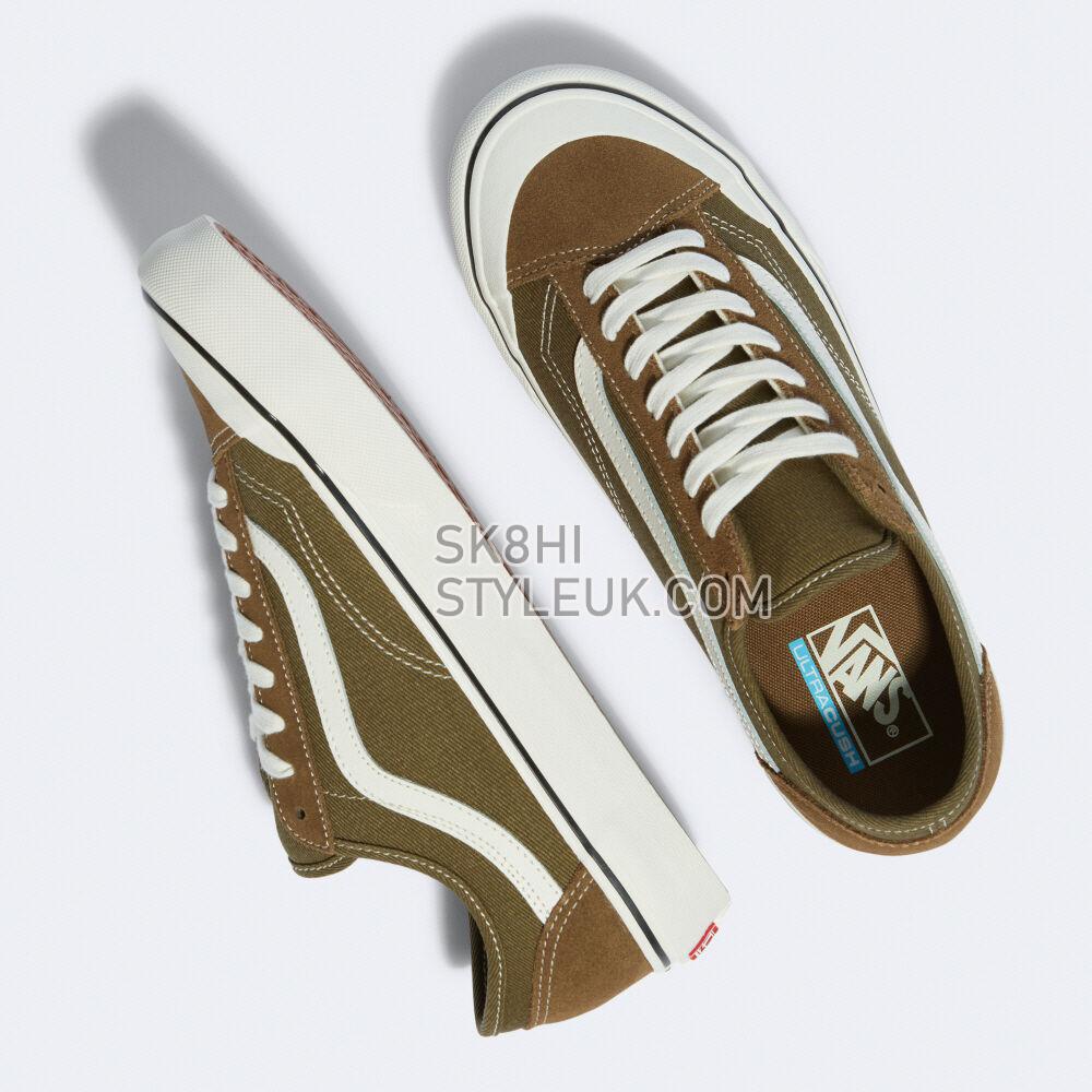 Vans Animal Stripes Style 36 Decon SF Mens Womens - Salt Wash Butternut/Marshmallow VN0A5HYRB9A Shoes