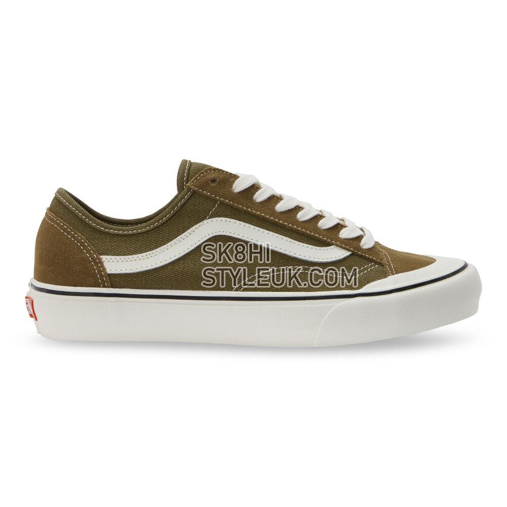 Vans Animal Stripes Style 36 Decon SF Mens Womens - Salt Wash Butternut/Marshmallow VN0A5HYRB9A Shoes