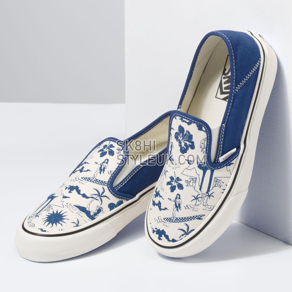 Vans Island Dream Slip-On SF Mens Womens - (Island Dream) True Navy/Marshmallow VN0A5HYQAXV Shoes