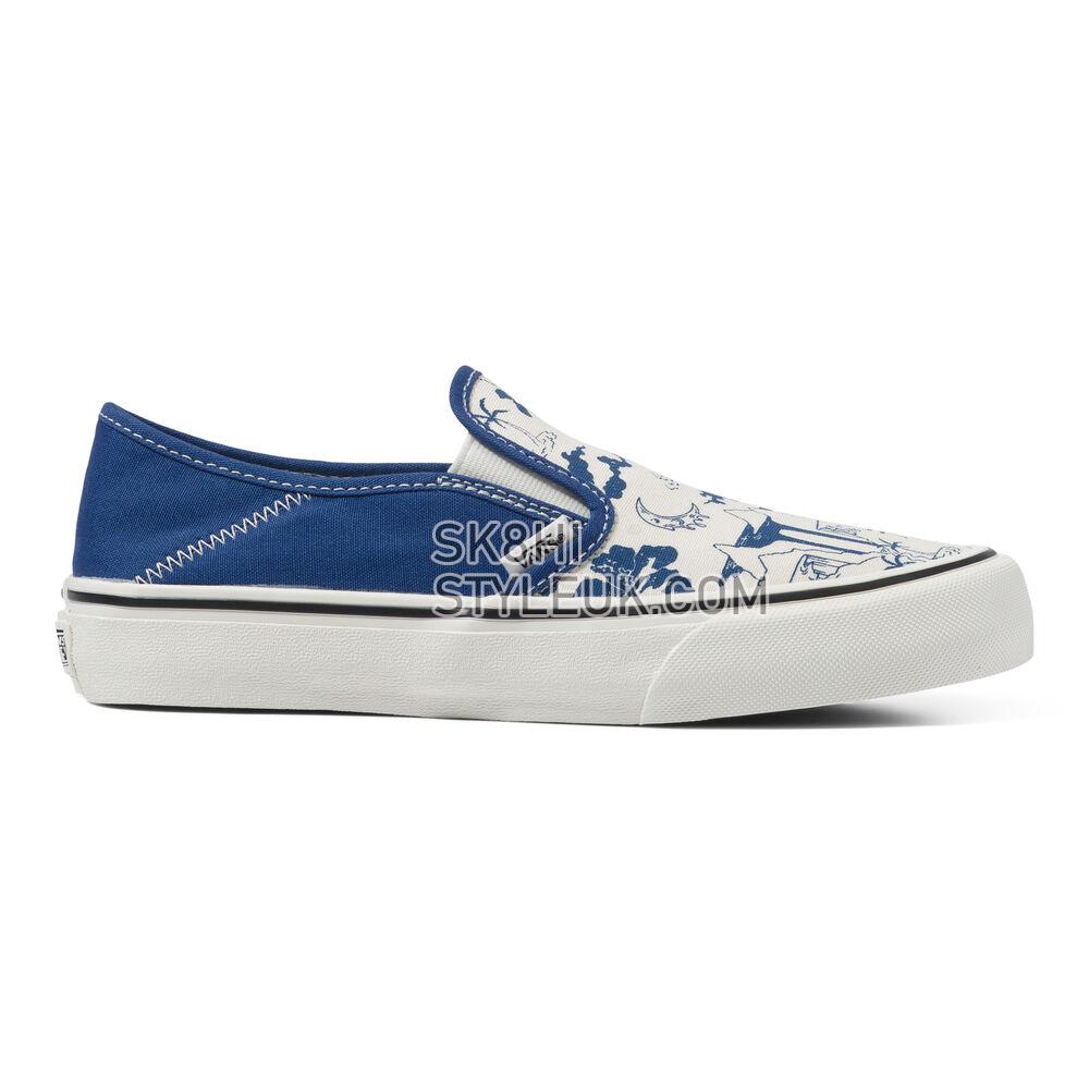 Vans Island Dream Slip-On SF Mens Womens - (Island Dream) True Navy/Marshmallow VN0A5HYQAXV Shoes