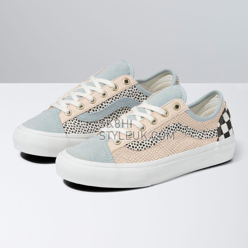 Vans Animal Stripes Style 36 Decon SF Mens Womens - (Mix Match) Multi/Marshmallow VN0A5HYRAYR Shoes