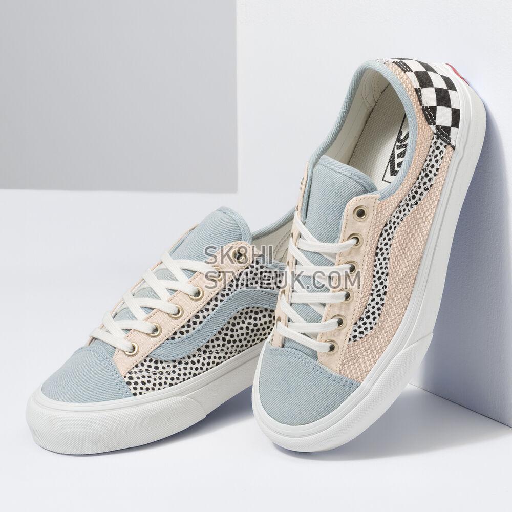 Vans Animal Stripes Style 36 Decon SF Mens Womens - (Mix Match) Multi/Marshmallow VN0A5HYRAYR Shoes