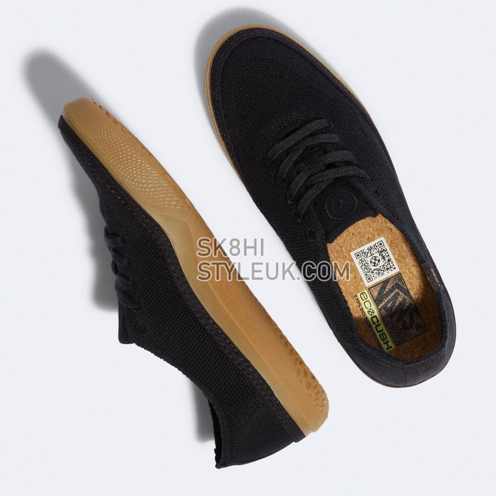 Vans Circle Vee Mens Womens - Black/Gum VN0A4BWLB9M Shoes