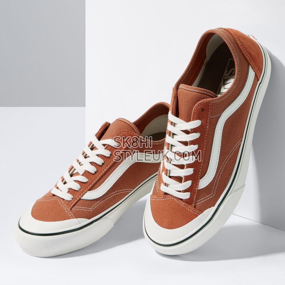 Vans Animal Stripes Style 36 Decon SF Mens Womens - (Salt Wash) Bombay Brown/Marshmallow VN0A5HYRB99 Shoes