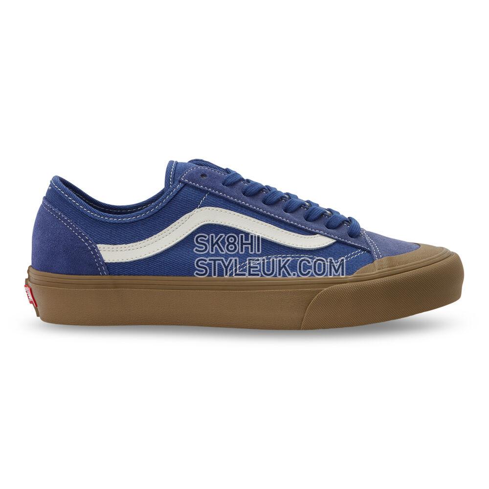 Vans Animal Stripes Style 36 Decon SF Mens Womens - (Salt Wash) Limoges/Butternut VN0A5HYRB9B Shoes