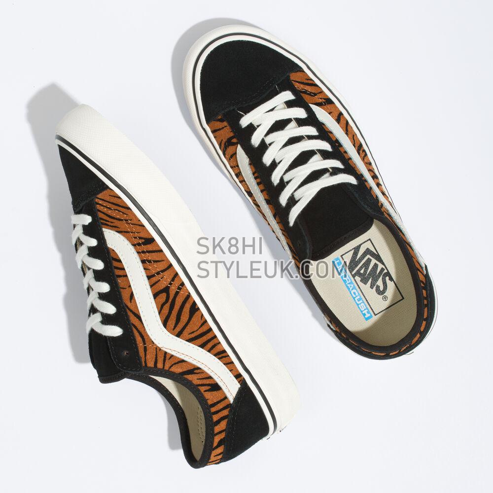 Vans Animal Stripes Style 36 Decon SF Mens Womens - (Animal Stripes) Black/Marshmallow VN0A5HYR9ZY Shoes