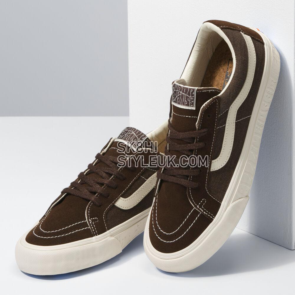 Vans x Tudor SK8-Low Reissue SF Mens Womens - (Tudor) Java/Turtledove VN0A4UWI5A3 Shoes