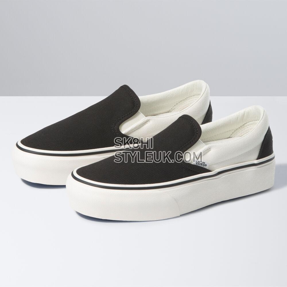 Vans x Surf Supply Slip-On Platform SF Mens Womens - Surf Supply Karina/Black VN0A3MVC4XY Shoes