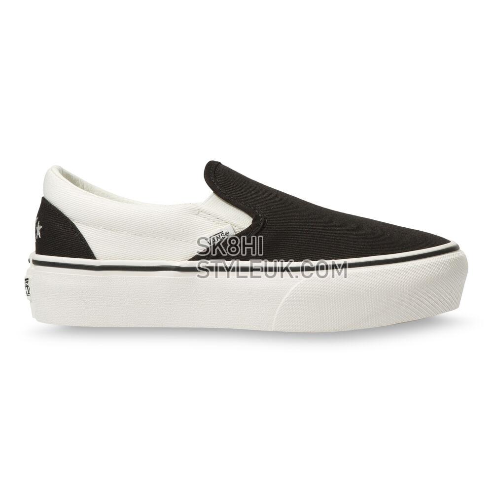 Vans x Surf Supply Slip-On Platform SF Mens Womens - Surf Supply Karina/Black VN0A3MVC4XY Shoes