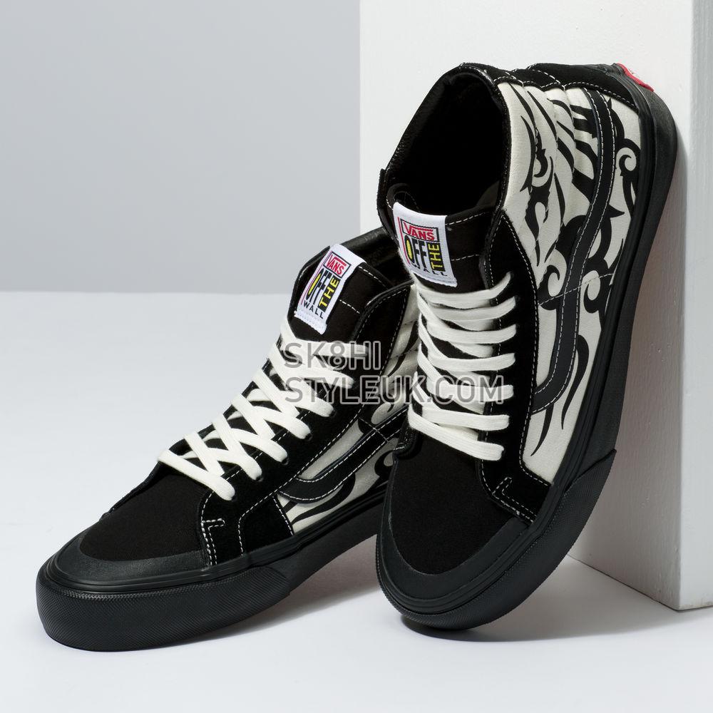 Vans SK8-Hi 138 SF Mens Womens - Black/Black VN0A3ZCETU5 Shoes