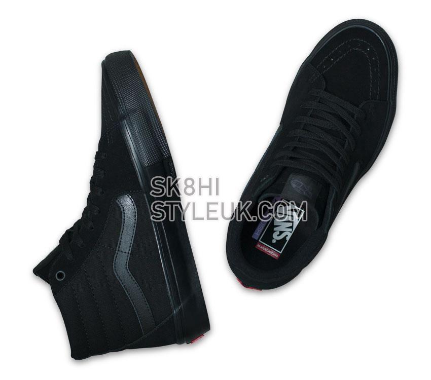 Vans Skate Sk8-Hi Pro Mens Womens - Black/Black VN0A5FCCBKA Shoes