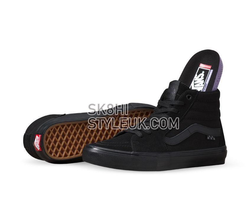 Vans Skate Sk8-Hi Pro Mens Womens - Black/Black VN0A5FCCBKA Shoes